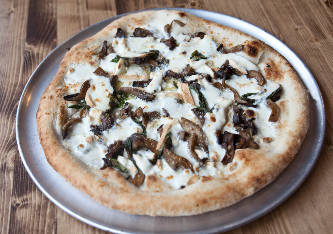 Order Smoked Shrooms Pizza food online from Harlem Pizza Co store, New York on bringmethat.com
