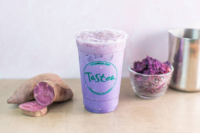 Order Ube Milk Tea food online from Tastea store, Artesia on bringmethat.com