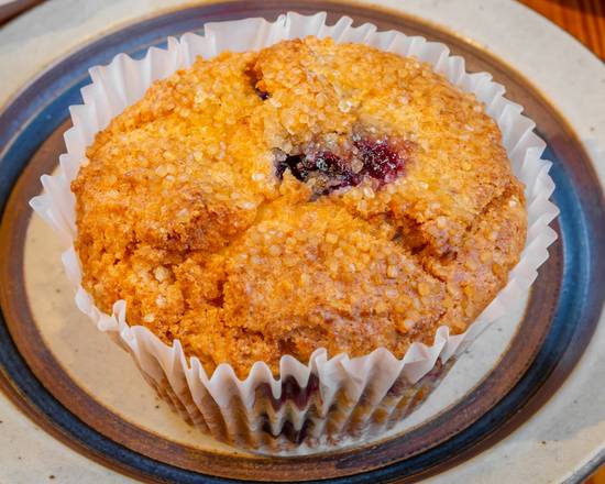 Order Blueberry Muffin food online from Cherry Espresso Bar store, New Orleans on bringmethat.com