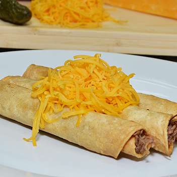 Order 3 Rolled Taco with Cheese food online from Federico Mexican Food store, Scottsdale on bringmethat.com