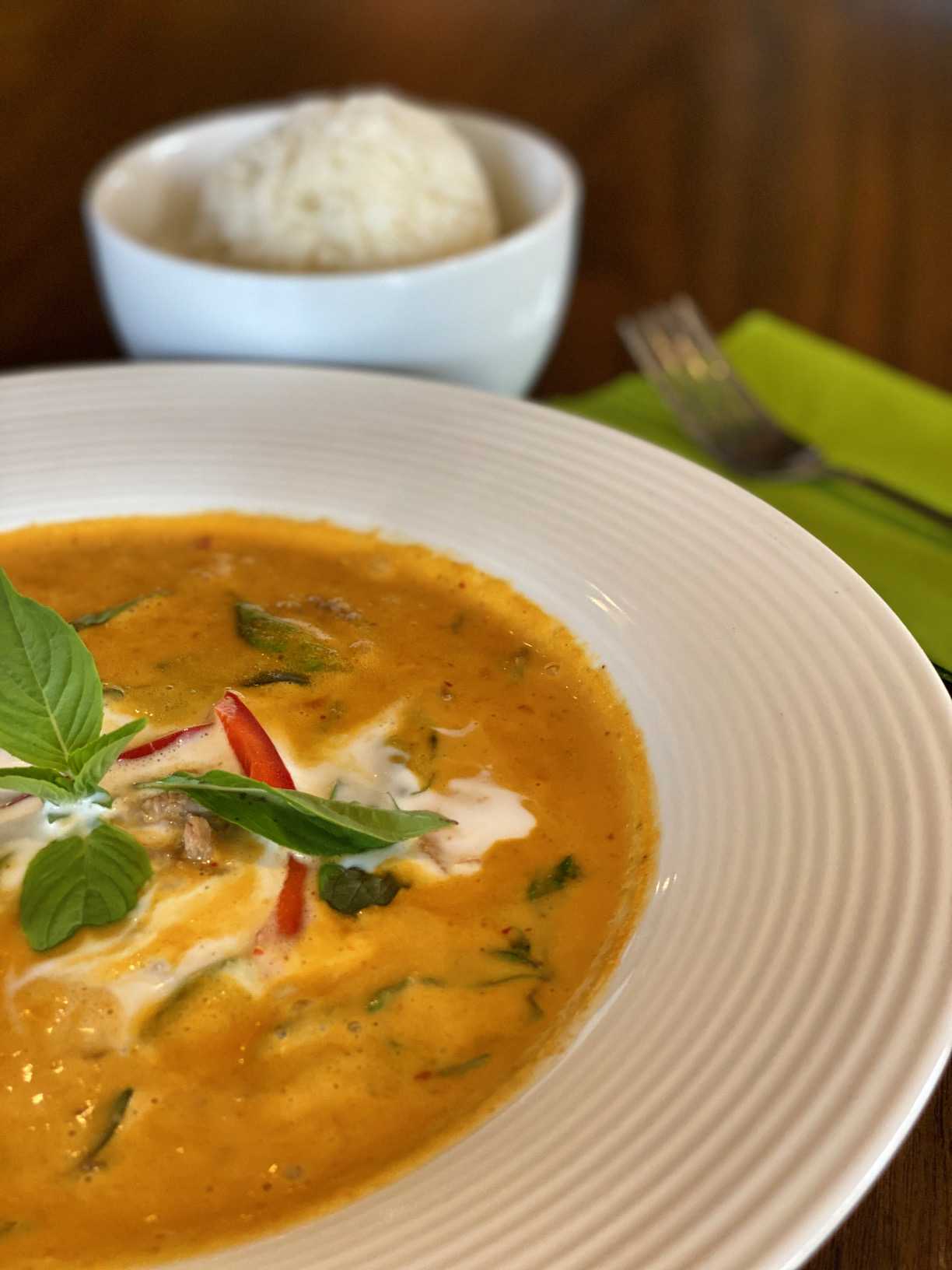 Order Panang Curry food online from Thai Woodinville store, Woodinville on bringmethat.com