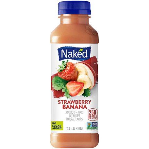 Order Naked Juice Strawberry Banana 15.2oz food online from 7-Eleven store, Nashville on bringmethat.com