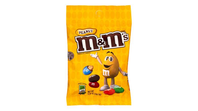 Order M&M'S Peanut Chocolate Candy 5.3 Oz food online from Valero Food Mart store, Murrayville on bringmethat.com