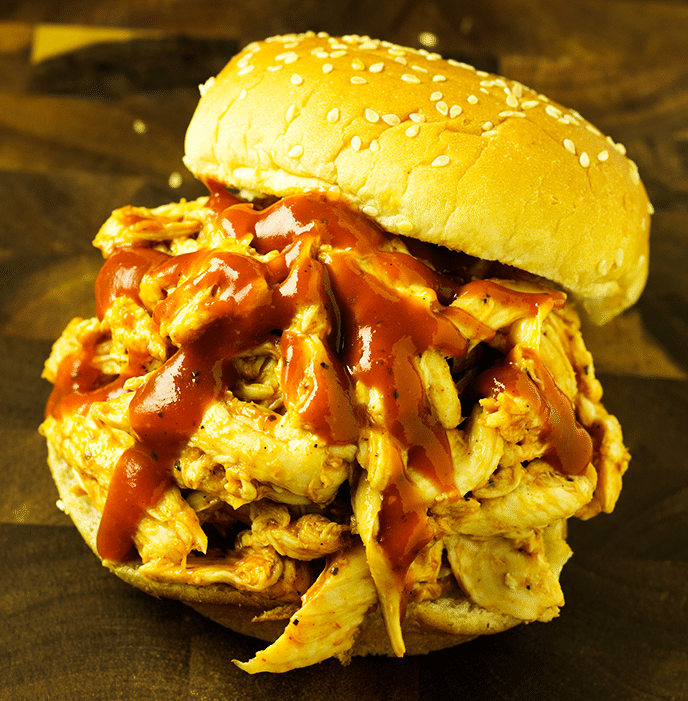 Order Pulled Smoked Chicken Sandwich food online from Jimmy Bob Bbq & Wings store, Lancaster on bringmethat.com