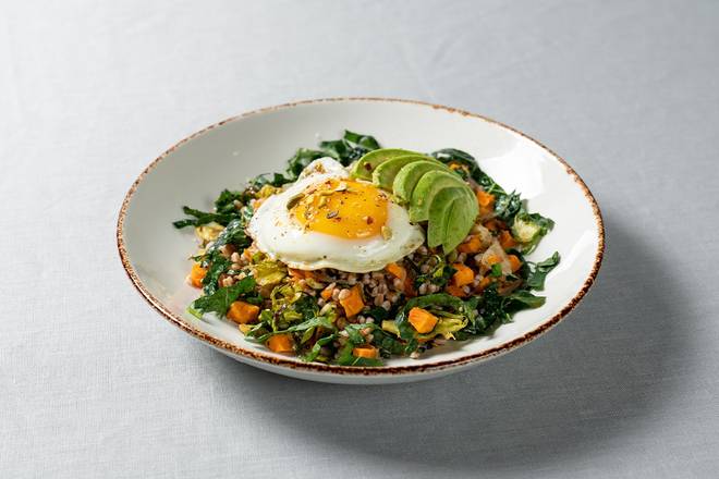 Order Sunny Side Breakfast Bowl food online from Le Pain Quotidien store, Greenwich on bringmethat.com