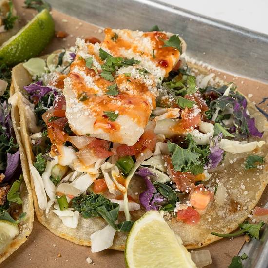 Order Baja Fish Taco food online from Dock Local store, Dallas on bringmethat.com