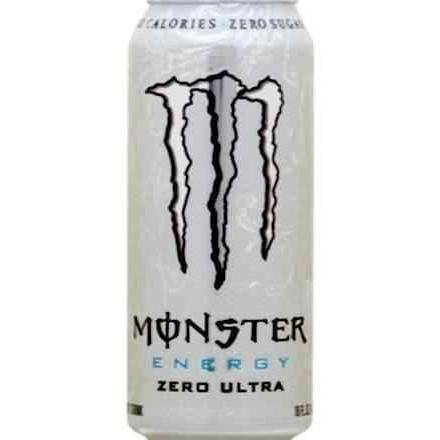 Order Monster Energy Drink Zero Ultra (16 oz) food online from Dolcezza Gelato store, Arlington on bringmethat.com