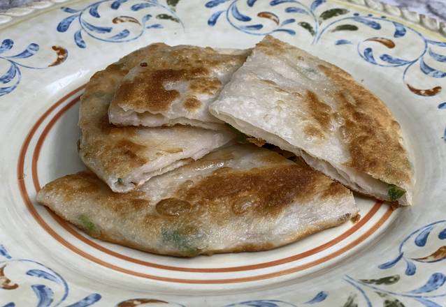 Order NU8. Scallion Pancake 蔥油餅 food online from Uncle Chen's Chinese Restaurant store, State College on bringmethat.com