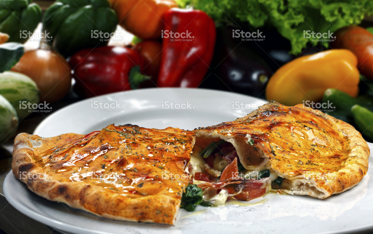 Order Chicken Calzone food online from Pizza Wali store, Forest Park on bringmethat.com