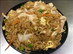 Order Chicken Fried Rice (Party Tray) food online from Wok One store, Meadows Place on bringmethat.com