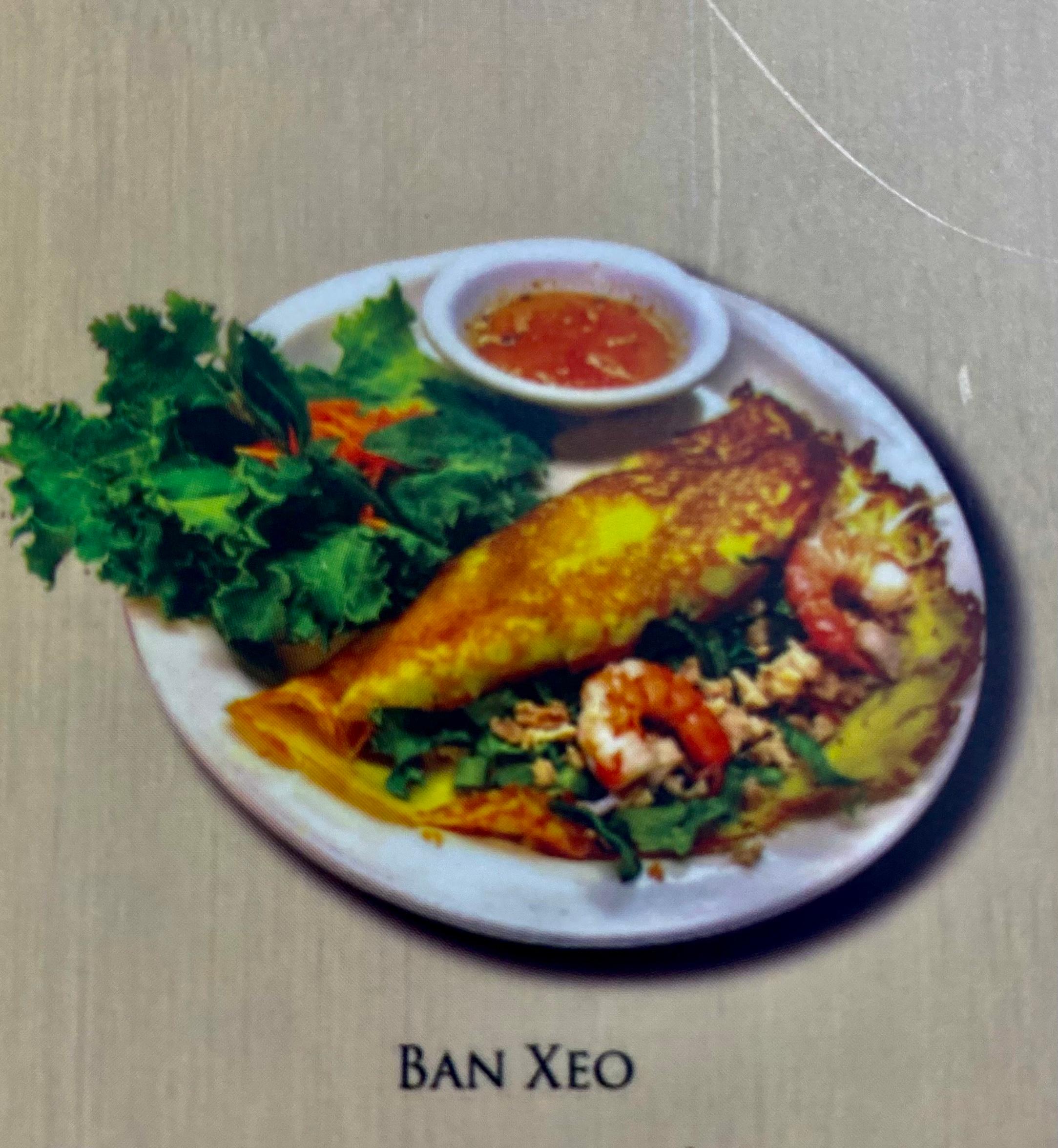 Order Ban Xeo (Thai crepes) food online from Tong Thai Restaurant store, San Antonio on bringmethat.com