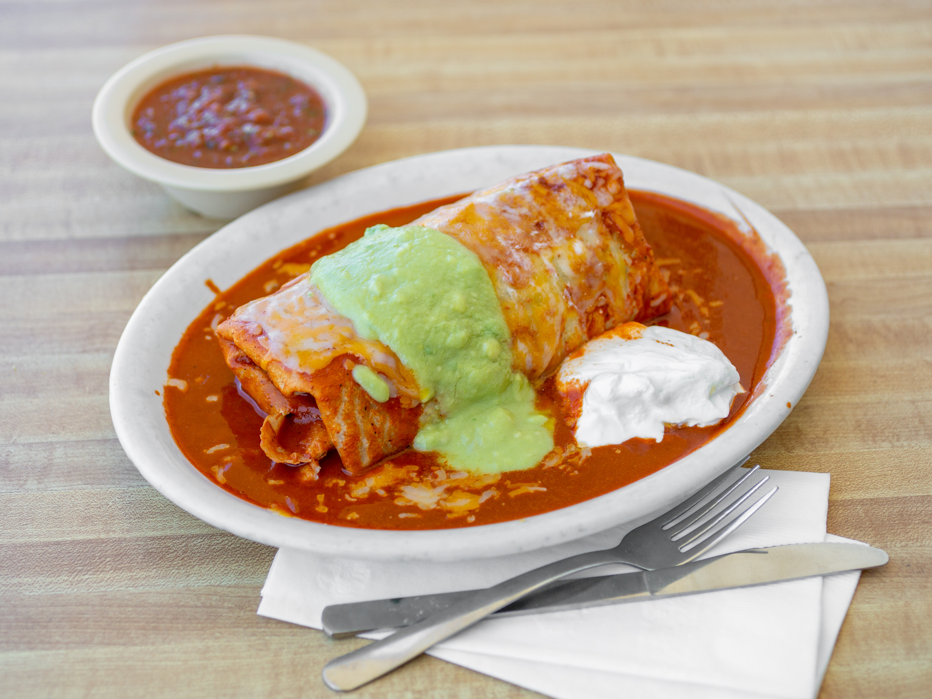 Order Super Special Burrito food online from Mexican Riviera Restaurant store, Torrance on bringmethat.com