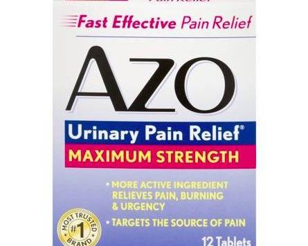 Order Azo Urinary Pain Relief Maximum Strength 12 ct food online from McLean Ave Pharmacy store, Yonkers on bringmethat.com