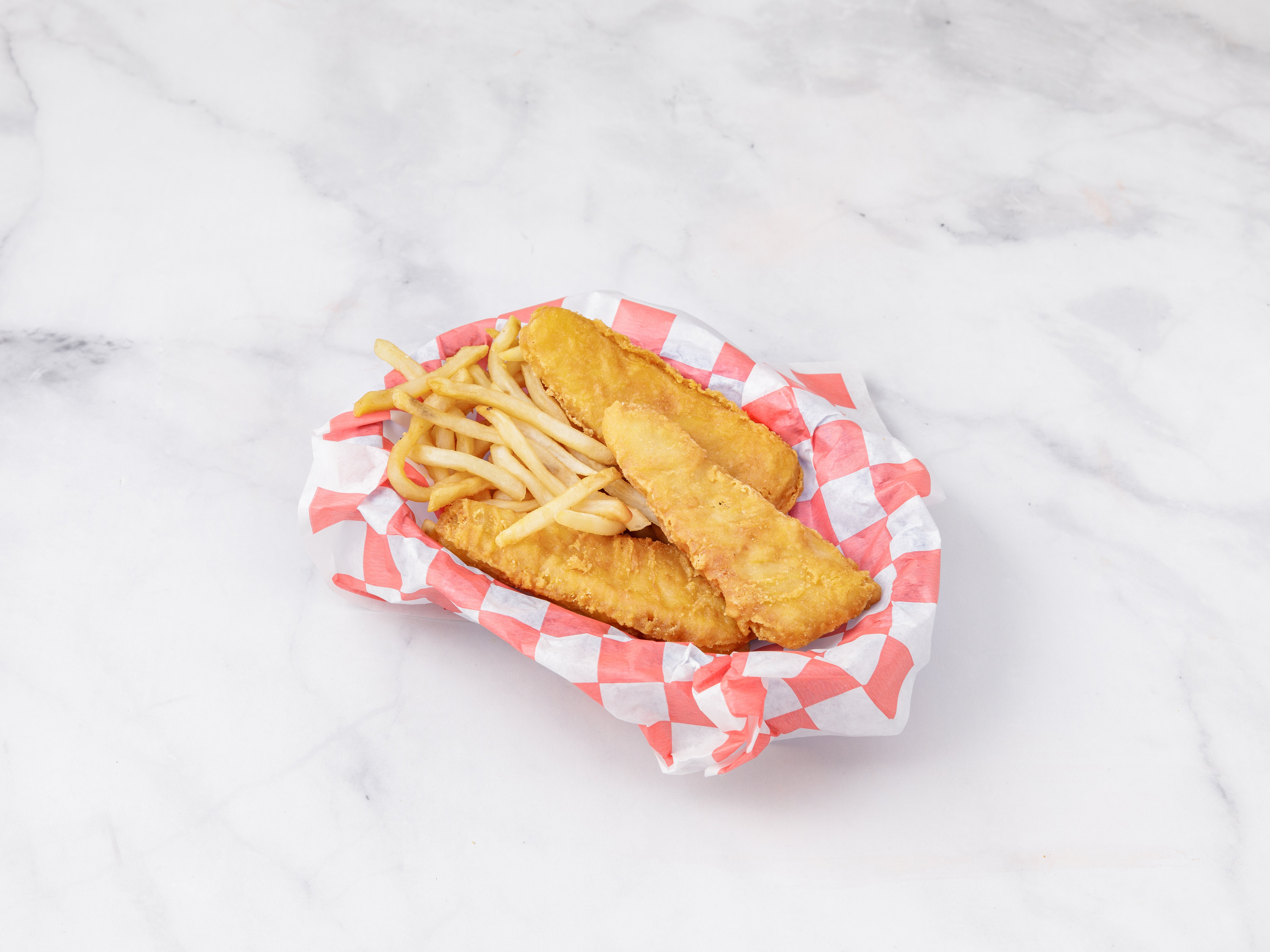 Order Fish and Chips food online from Ruby's Diner store, Atlantic City on bringmethat.com
