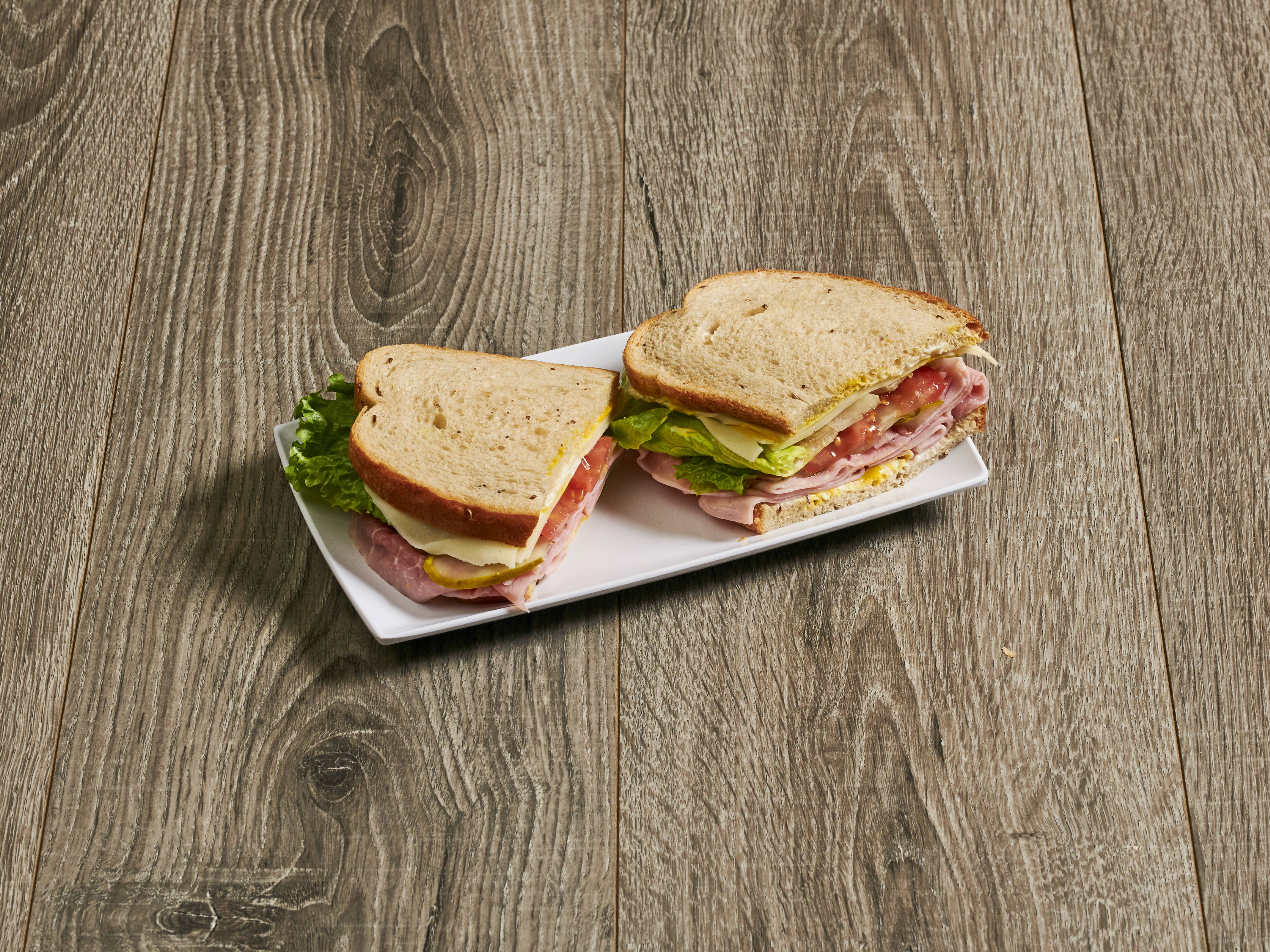Order Ham Sandwich food online from Brand's Mini Mart Convenience Store store, Glendale on bringmethat.com