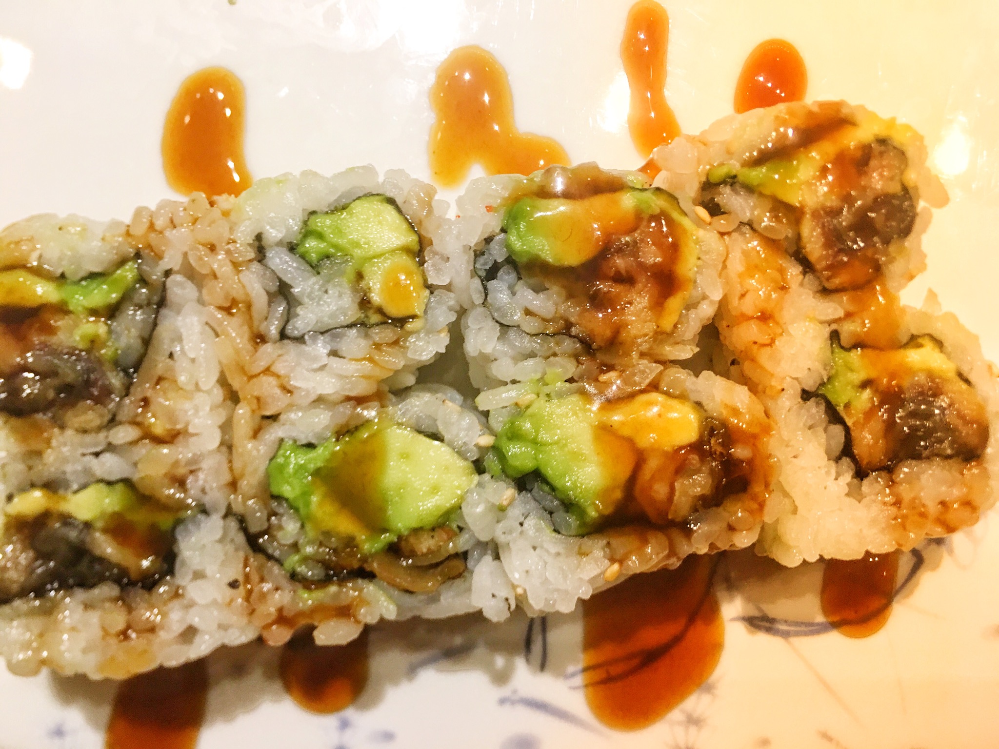 Order Eel and Avocado Maki food online from Sushi Osaka store, Ithaca on bringmethat.com