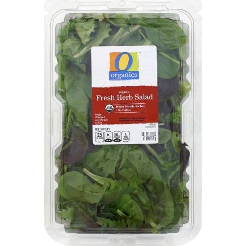 Order O Organics · Organic Fresh Herb Blend Salad (16 oz) food online from Albertsons Express store, Alexandria on bringmethat.com