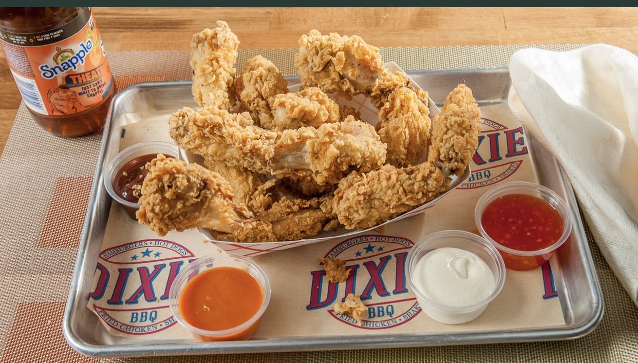 Order 7 Wings food online from Dixie BBQ store, Brooklyn on bringmethat.com
