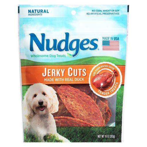 Order Nudges Duck Jerky - 10.0 oz food online from Walgreens store, Carson City on bringmethat.com