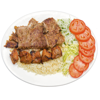 Order Mix Adana Kebab and Lamb Gyro Combo food online from Turkish Kebab House store, Pittsburgh on bringmethat.com
