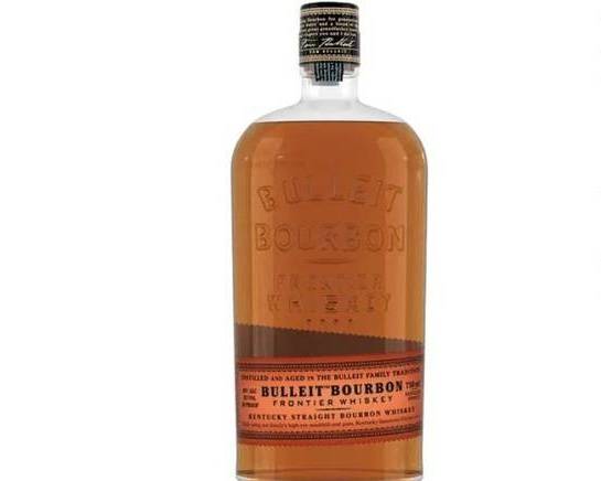 Order Bulleit, 750mL bourbon (45.0% ABV) food online from Cold Spring Liquor store, Liberty Hill on bringmethat.com