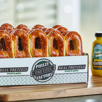 Order 25 Piece Pretzel food online from Philly Pretzel Factory store, Wayne on bringmethat.com