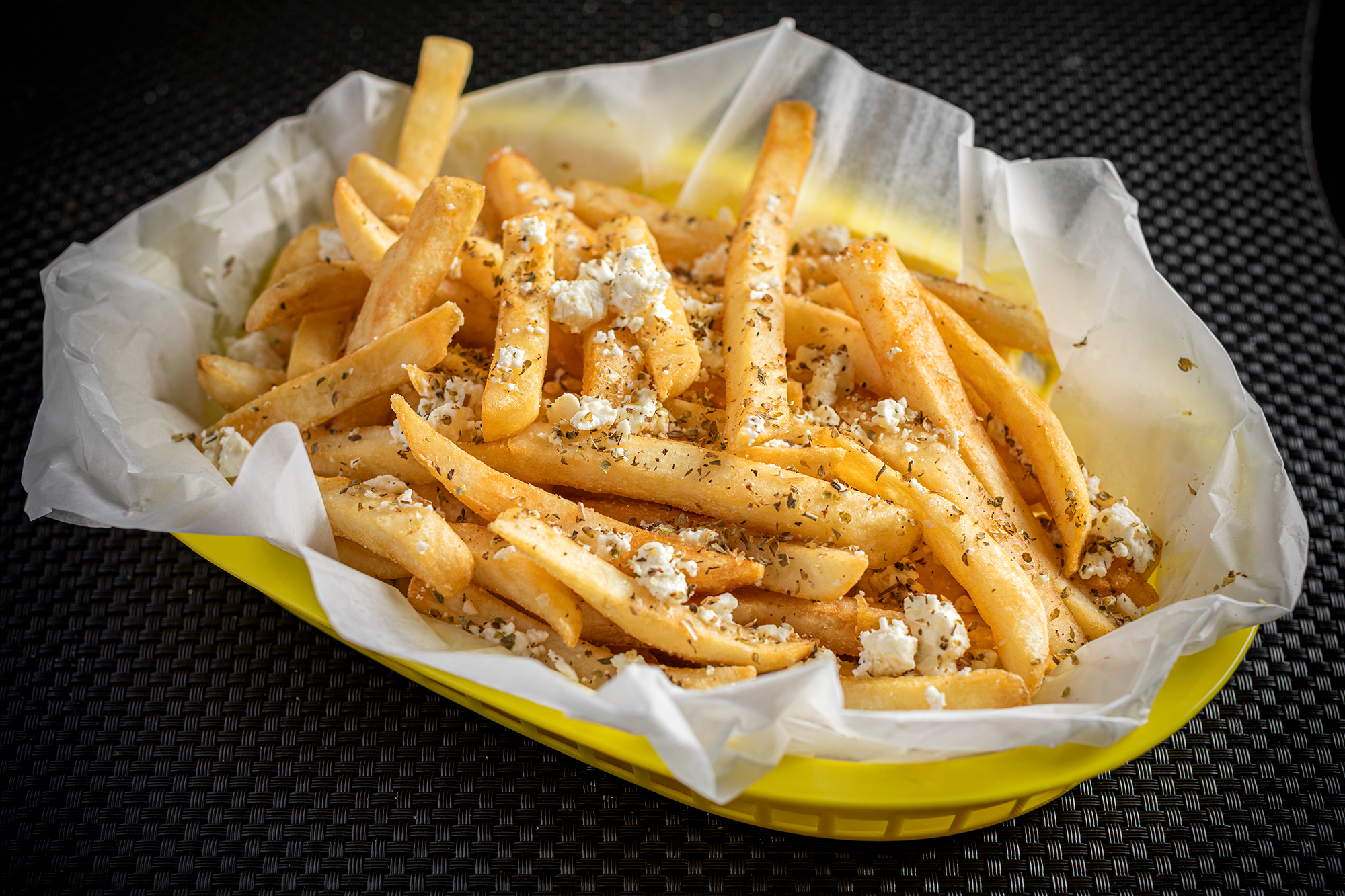 Order Greek Fries food online from George's hot dogs store, Chicago on bringmethat.com