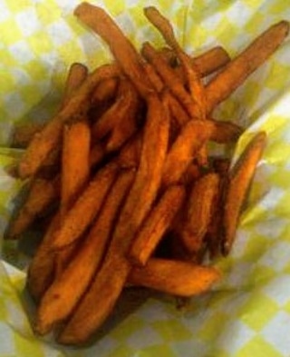 Order Sweet Potato French Fries food online from Muncheez store, Miami Beach on bringmethat.com