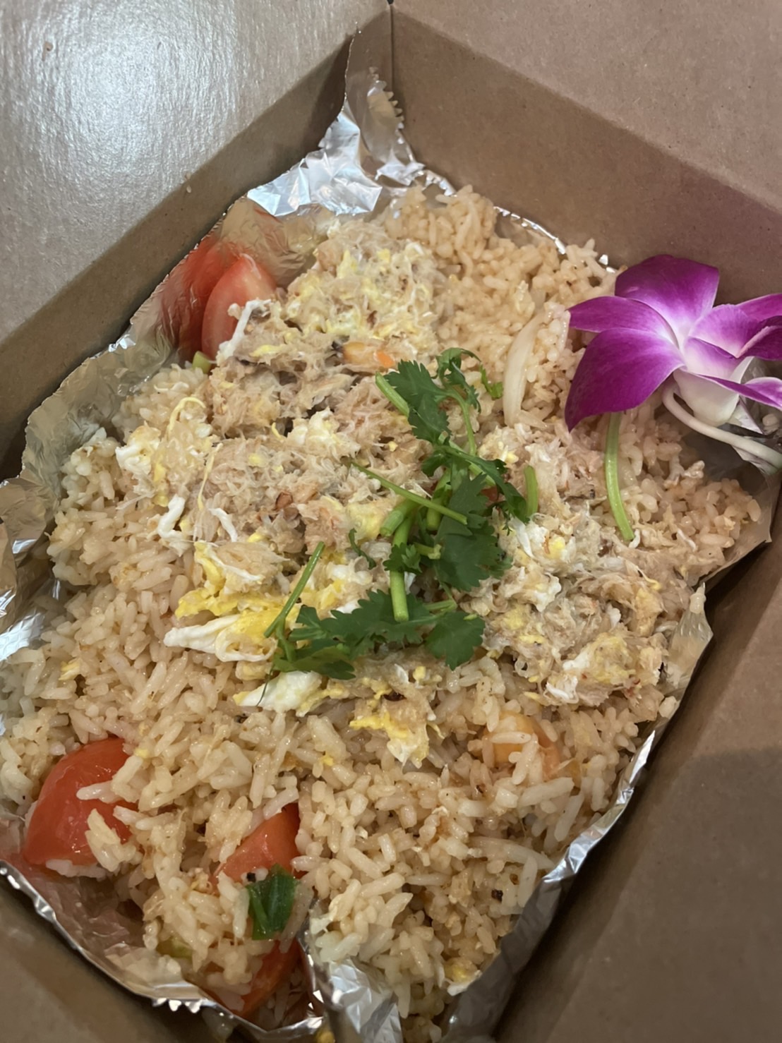 Order Crab Fried Rice food online from Thai Chef Cuisine store, Azusa on bringmethat.com