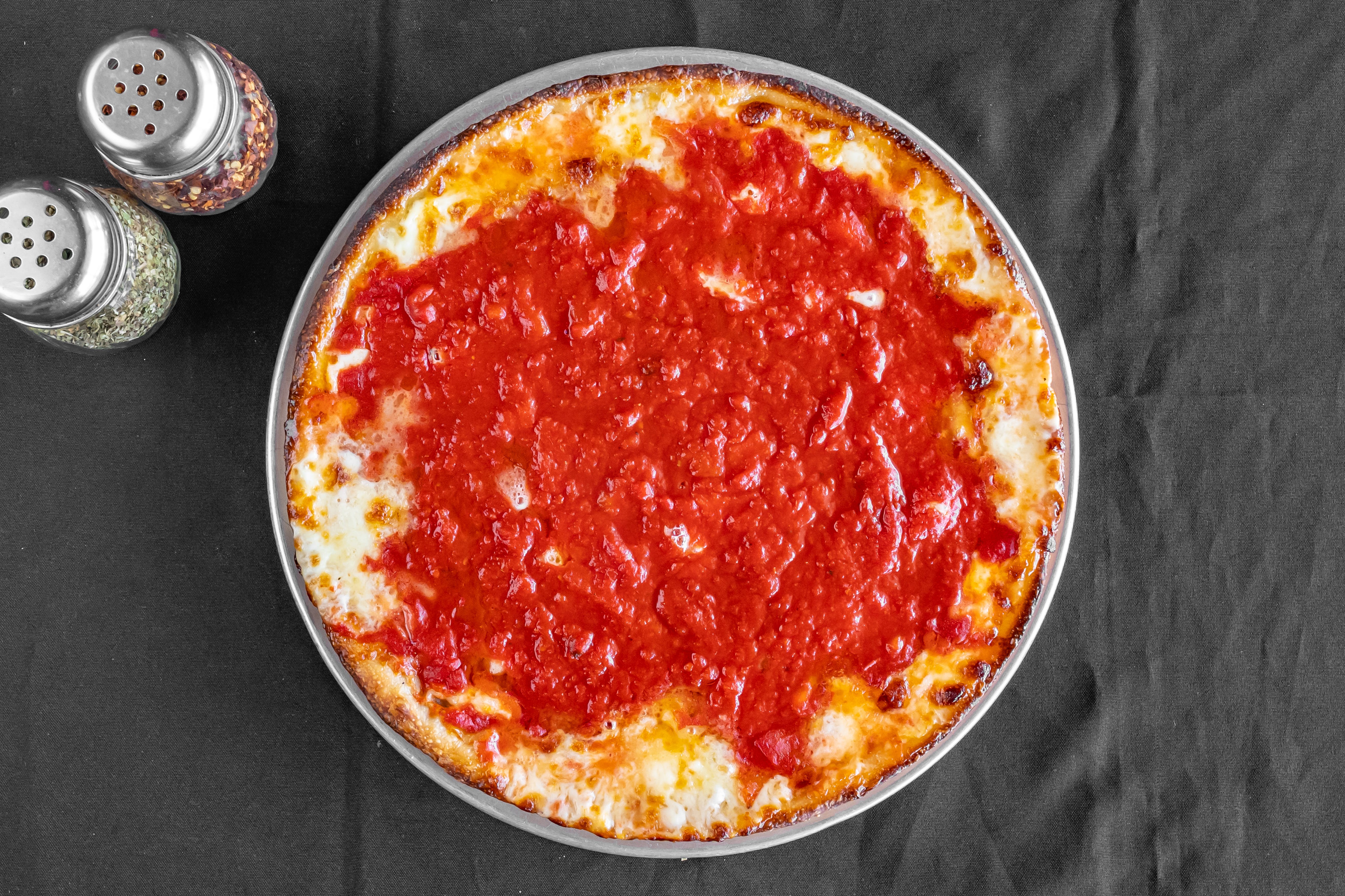Order Create Your Own Deep Dish Pizza - 12" food online from Gennaros Ii store, Collegeville on bringmethat.com