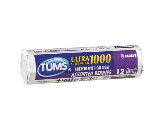 Order Tums Chewy Bites Assorted Berries 8ct food online from Rocket store, Cameron Park on bringmethat.com