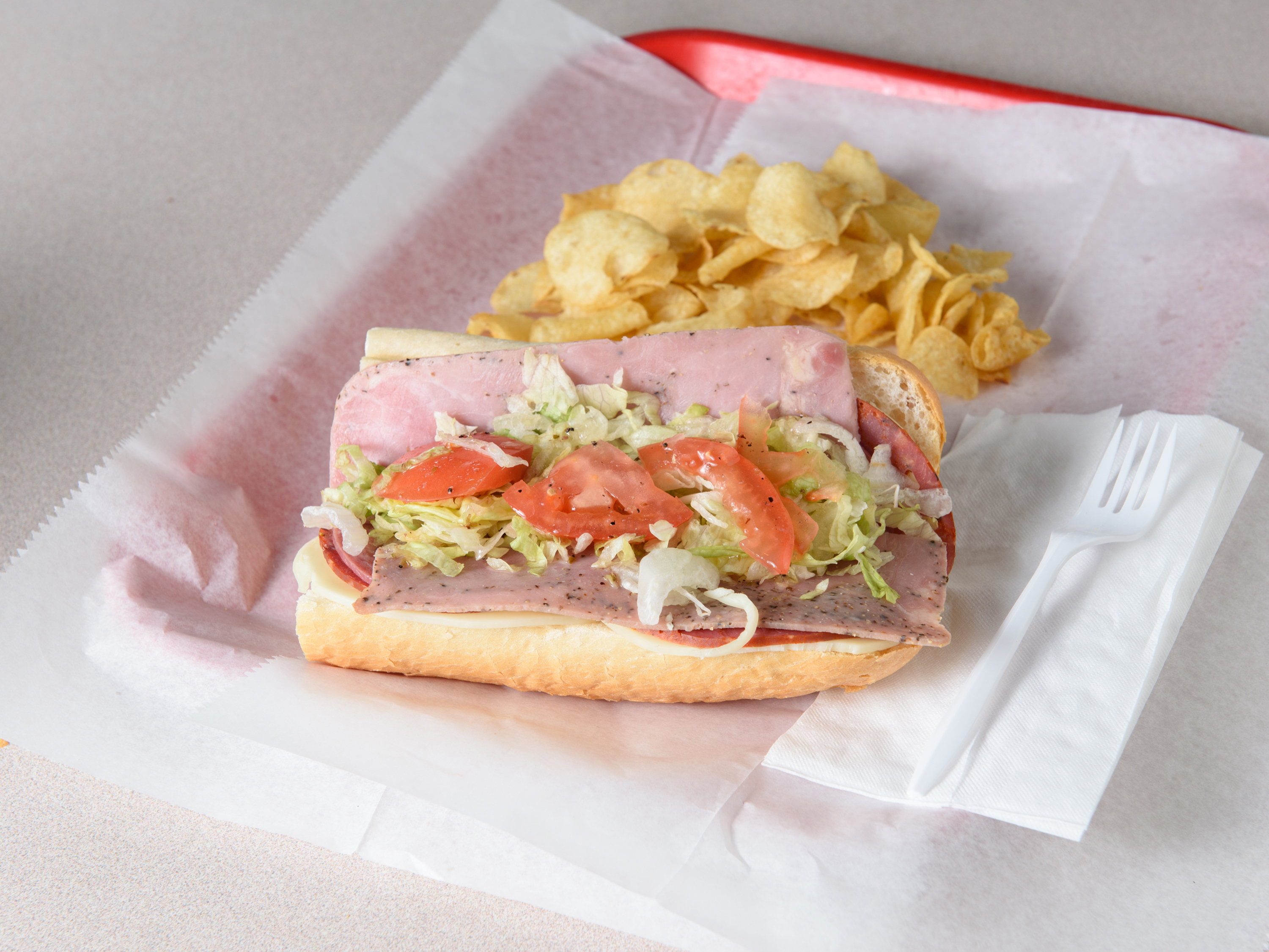 Order Wise Guy Sub food online from Fontano Subs store, Hinsdale on bringmethat.com