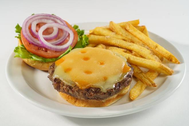 Order GF CHEESEBURGER TRIFECTA† food online from Glory Days Grill store, Hunter Mill on bringmethat.com