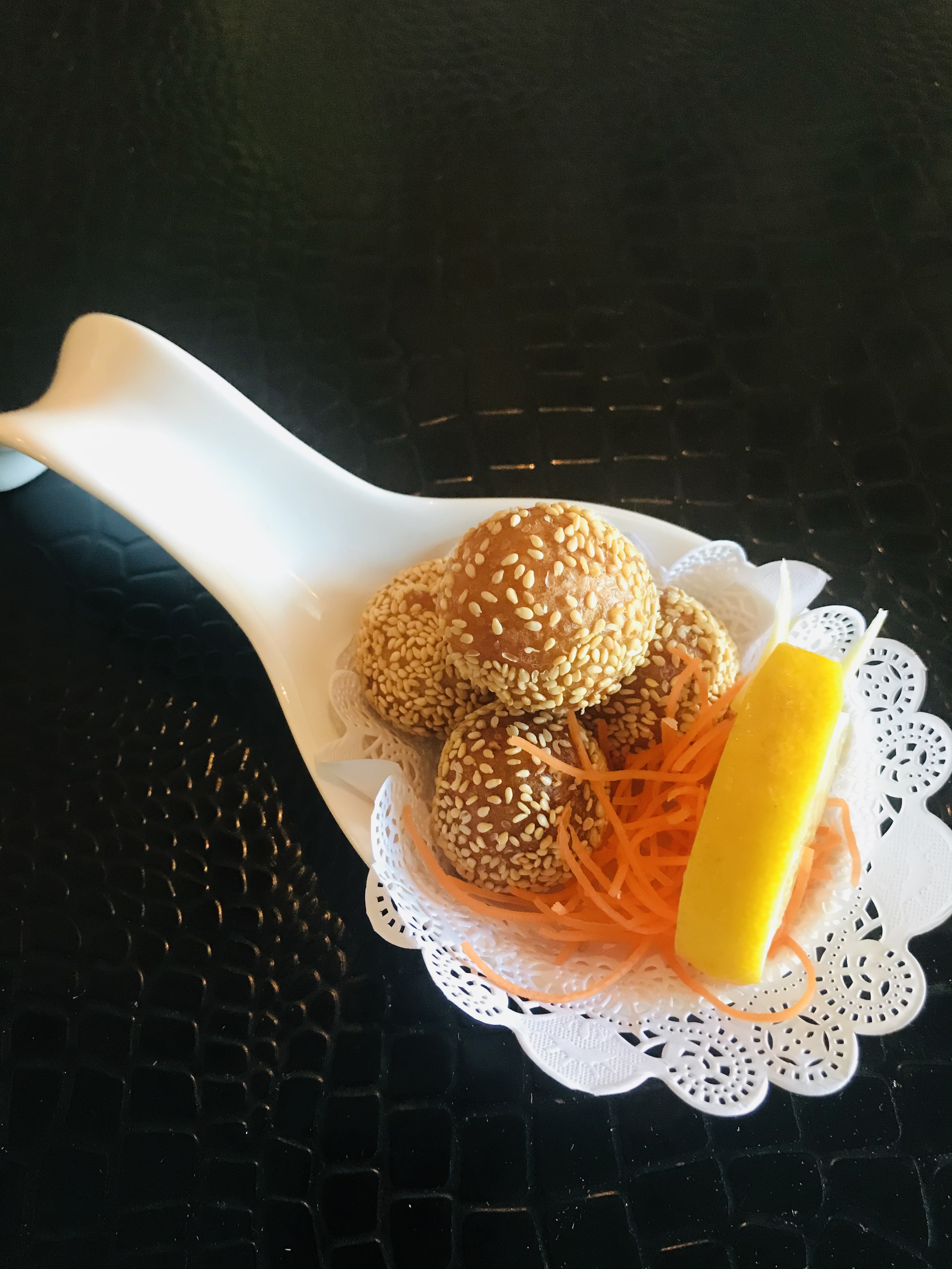 Order A24.  Sesame Ball food online from Yama Fuji Sushi store, Briarcliff Manor on bringmethat.com