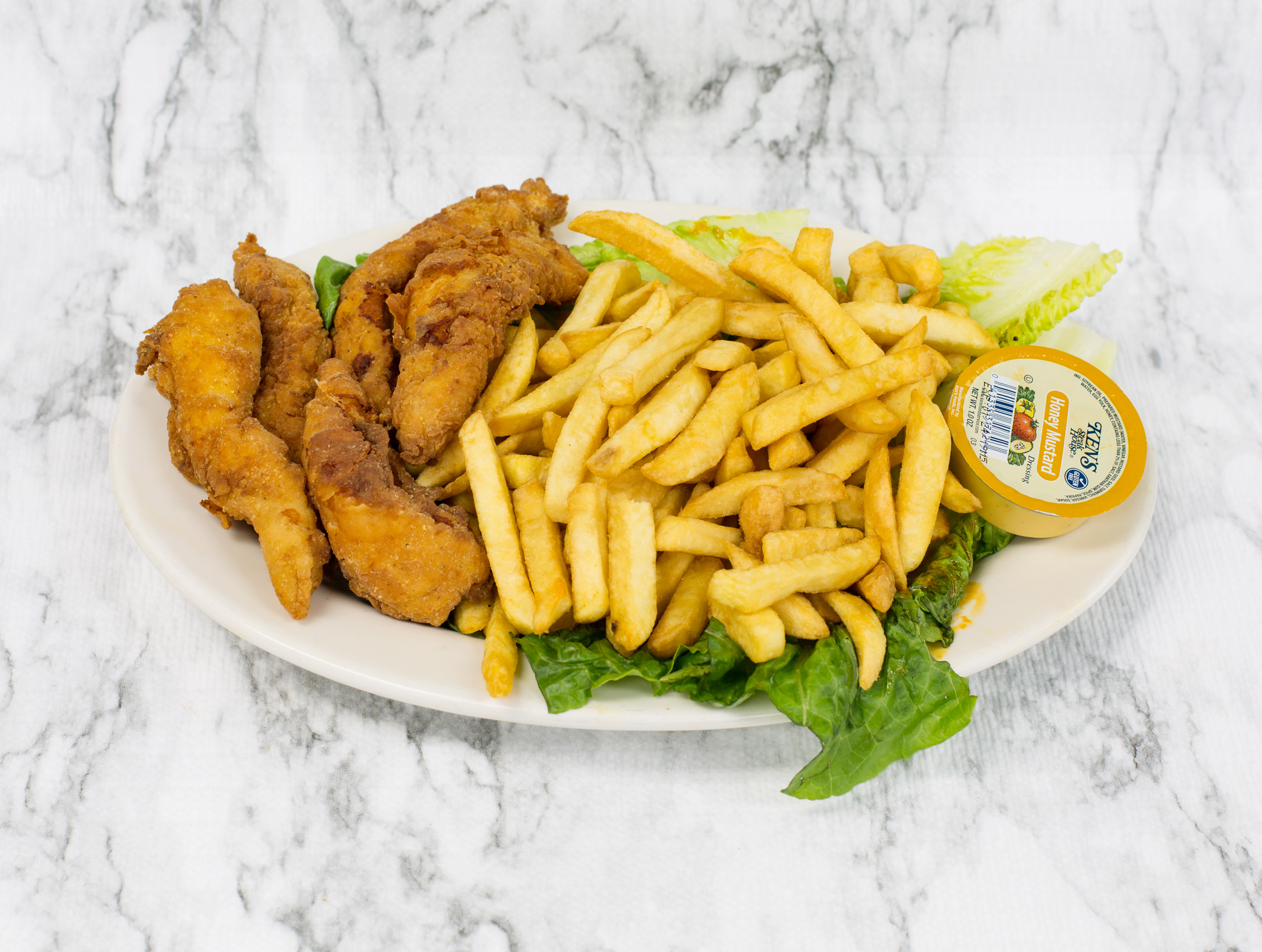 Order Chicken Fingers with French Fries food online from Buffalo Wings store, Plainfield on bringmethat.com