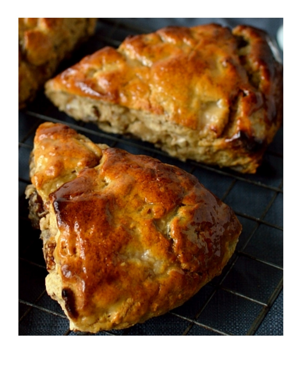 Order Apricot Pecan Scones food online from Miss Hickory Tea Room store, Strongsville on bringmethat.com