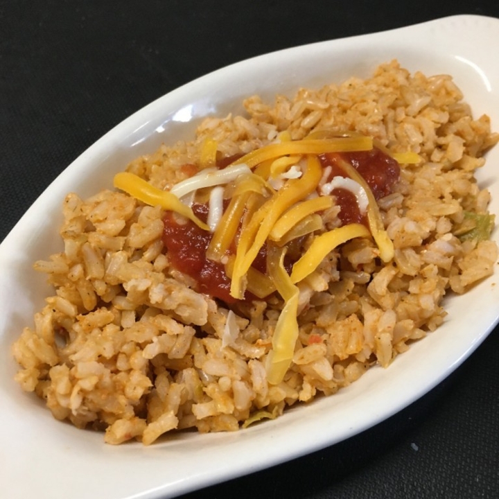 Order Side Spanish Rice food online from Poco Mexican/American Restaurant, Bar & Comedy Cabaret store, Doylestown on bringmethat.com