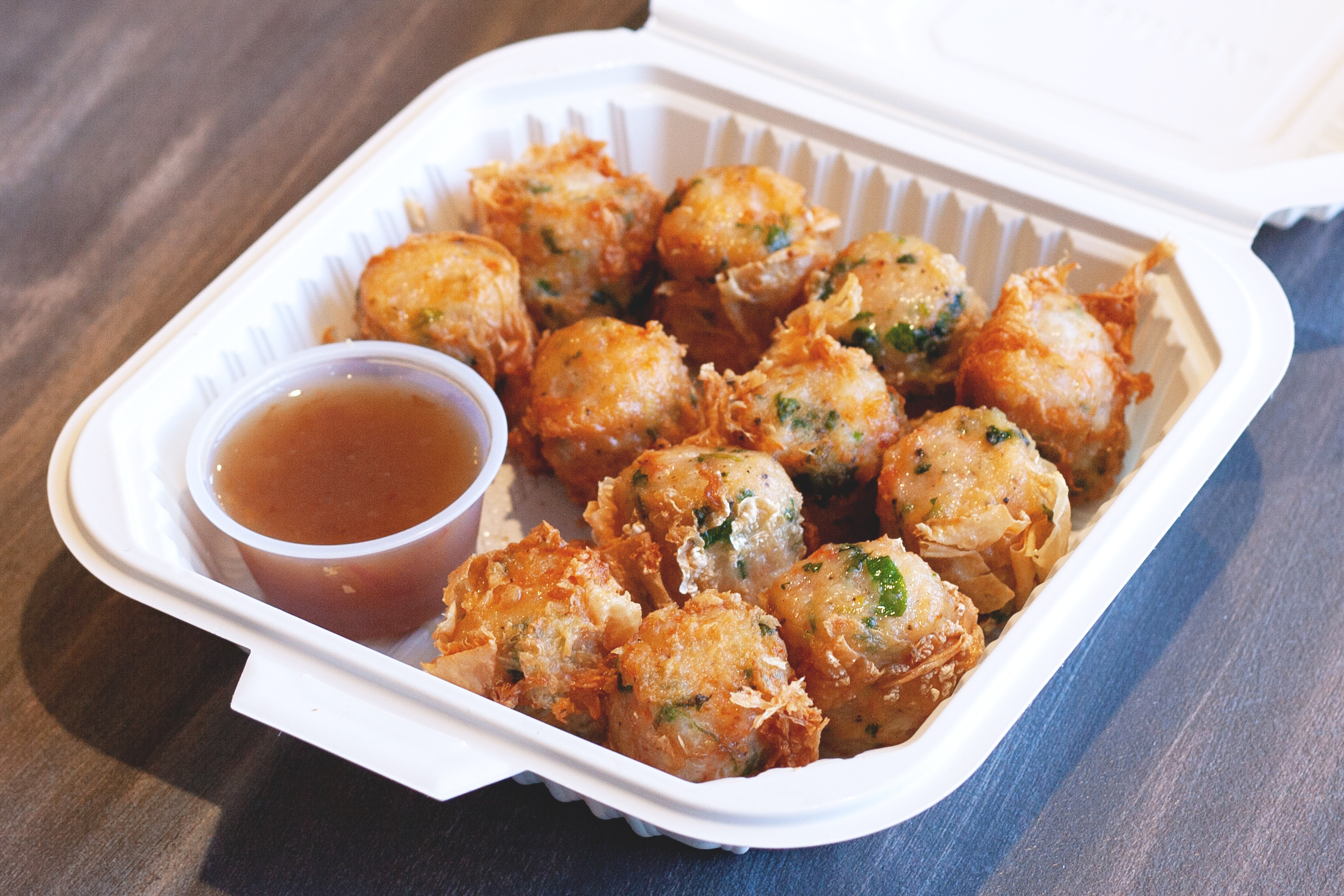Order Dozen Chao Zhou Crab Cake food online from Fu Kee store, San Jose on bringmethat.com
