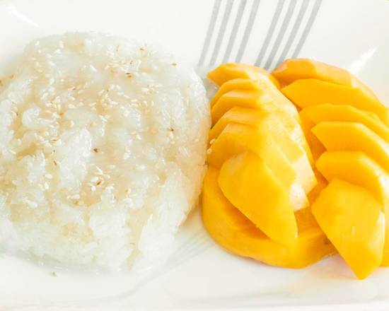 Order Mango with Sweet Sticky Rice food online from Original Thai store, Artesia on bringmethat.com