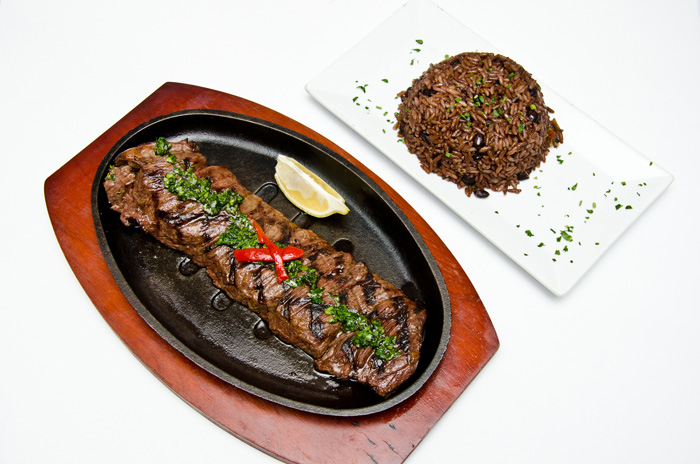 Order Skirt Steak food online from Madera Cuban Grill store, Long Island City on bringmethat.com