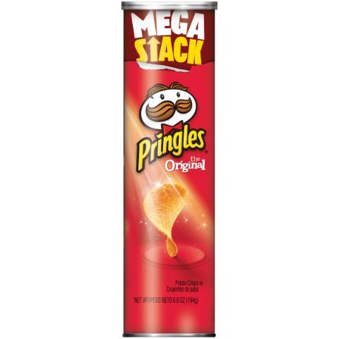Order Pringles MEGA Can Original 6.84oz food online from 7-Eleven store, Medina on bringmethat.com