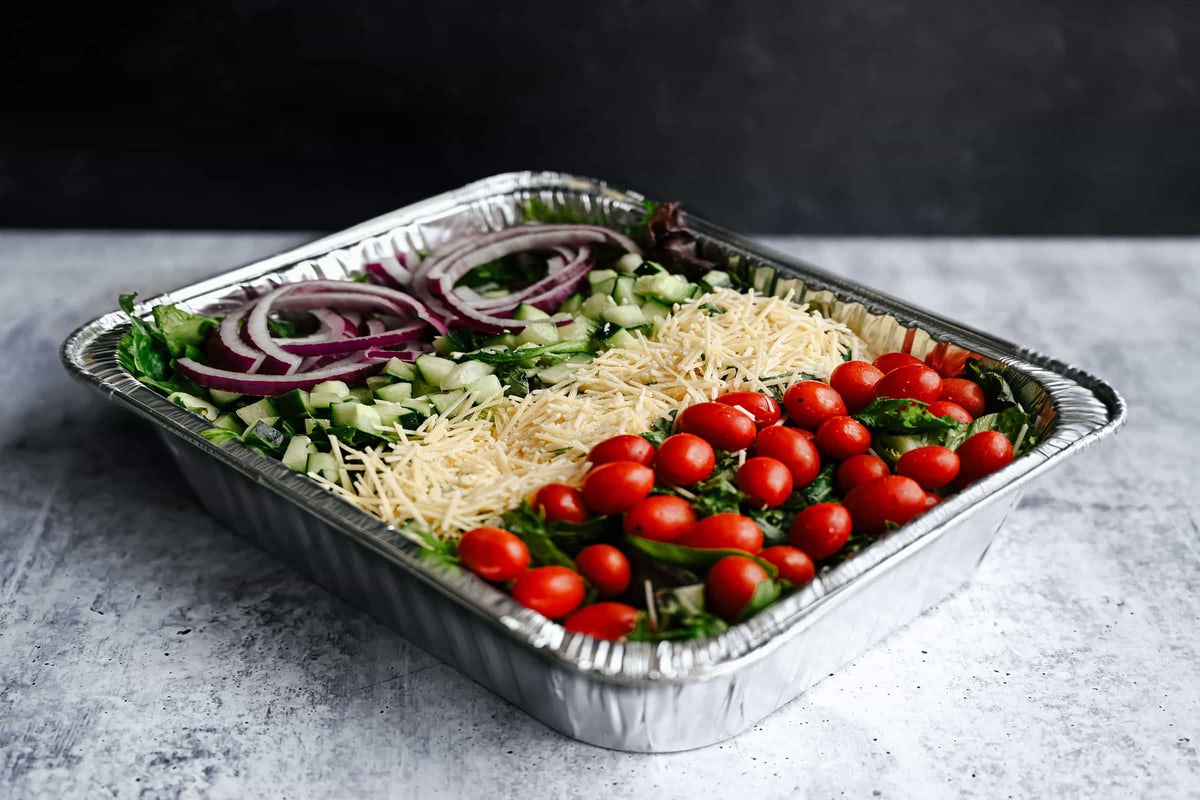 Order Small Party Salad food online from City Barbeque Durham store, Durham on bringmethat.com