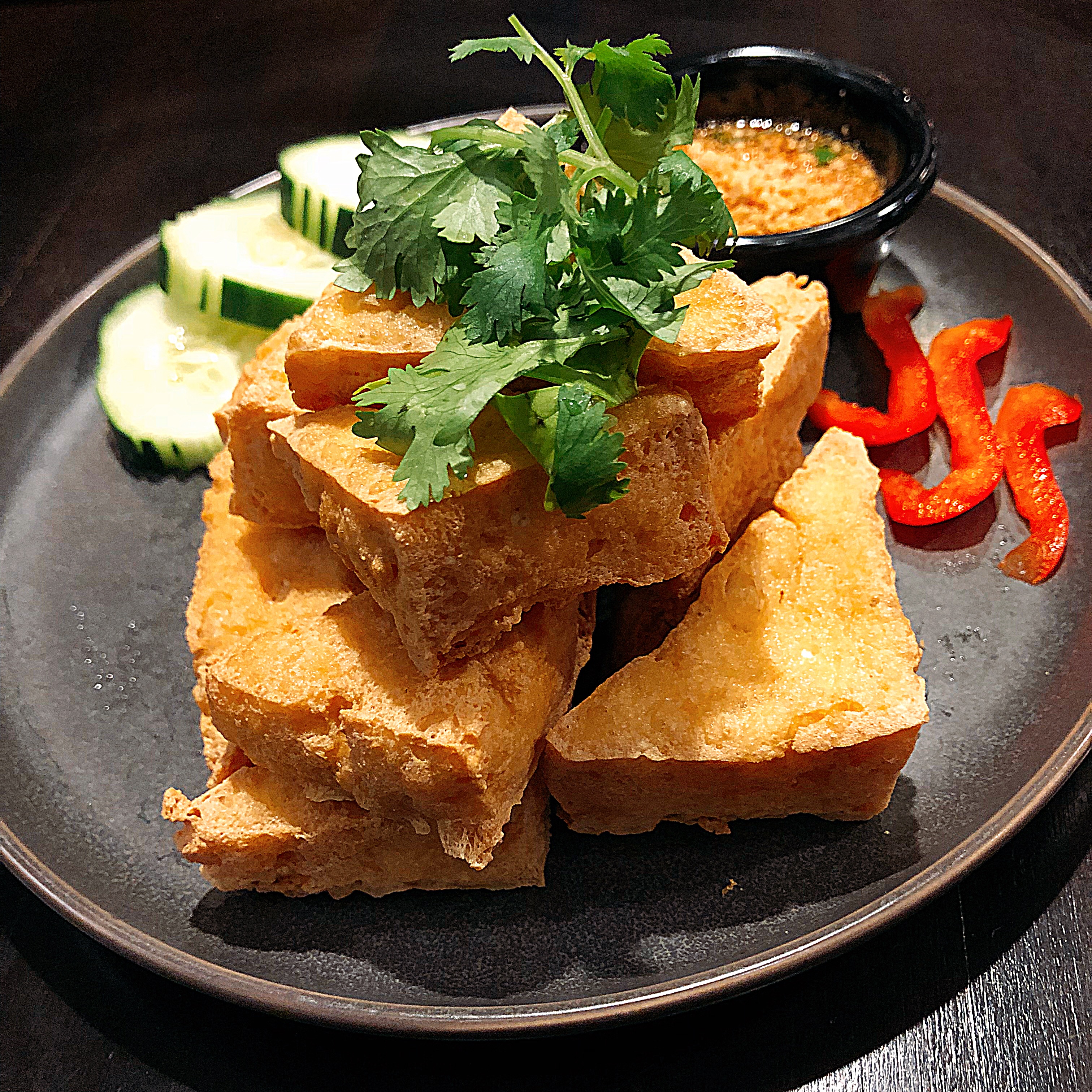 Order Tofu Triangles food online from Thai Amarin store, Newton on bringmethat.com