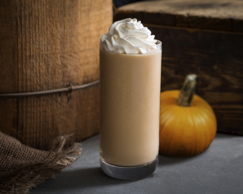 Order Pumpkin Fritalia Frappe food online from Beans & Brews #109 store, West Valley City on bringmethat.com