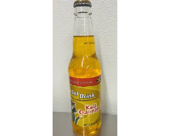 Order Kola Champagne  food online from Island Tingz Caribbean Grill store, Humble, Houston on bringmethat.com