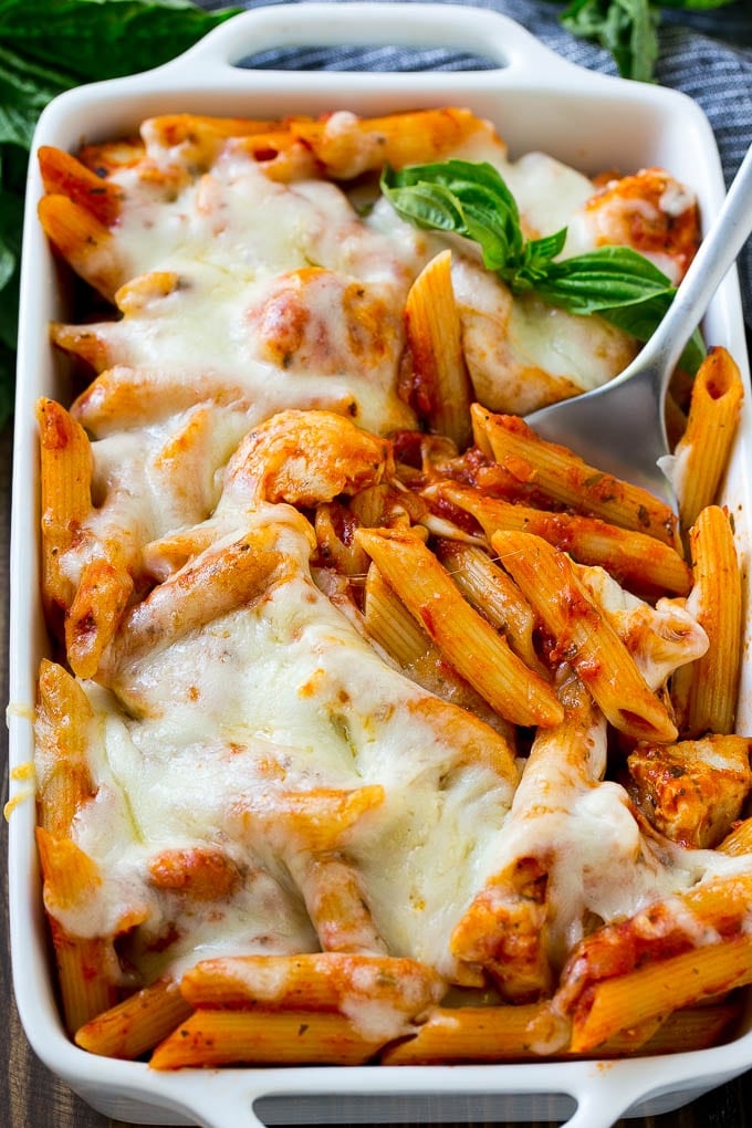 Order Chicken Parmesan Pasta food online from Piemonte Pizza & Grill store, Providence on bringmethat.com