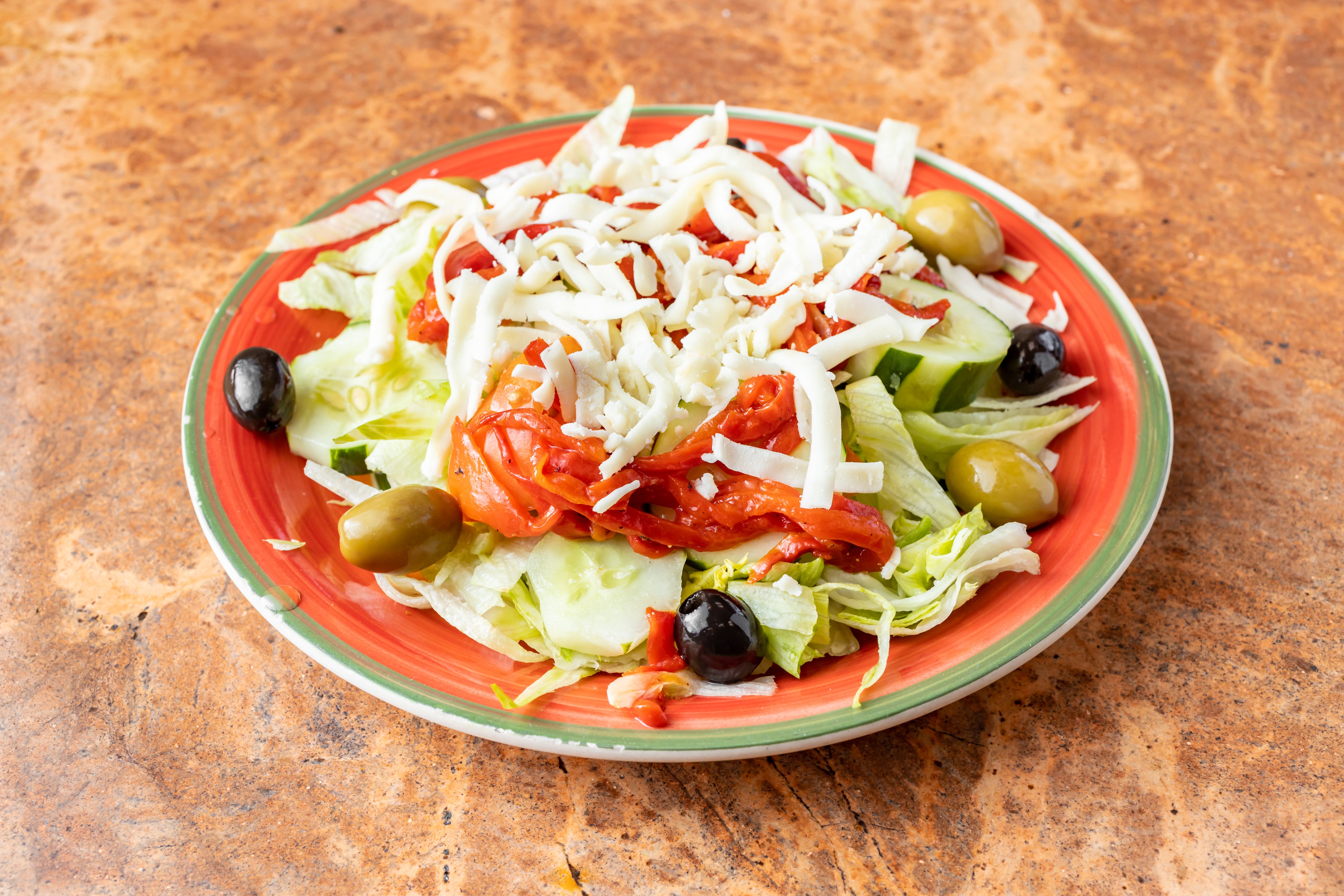Order Bonbino Salad - Small food online from Bonbino's Pizza store, Oceanside on bringmethat.com