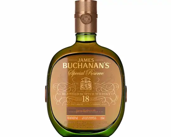 Order Buchanan's 18 Year Old Scotch Whiskey 40% abv 750ml food online from Sousa Wines & Liquors store, Mountain View on bringmethat.com
