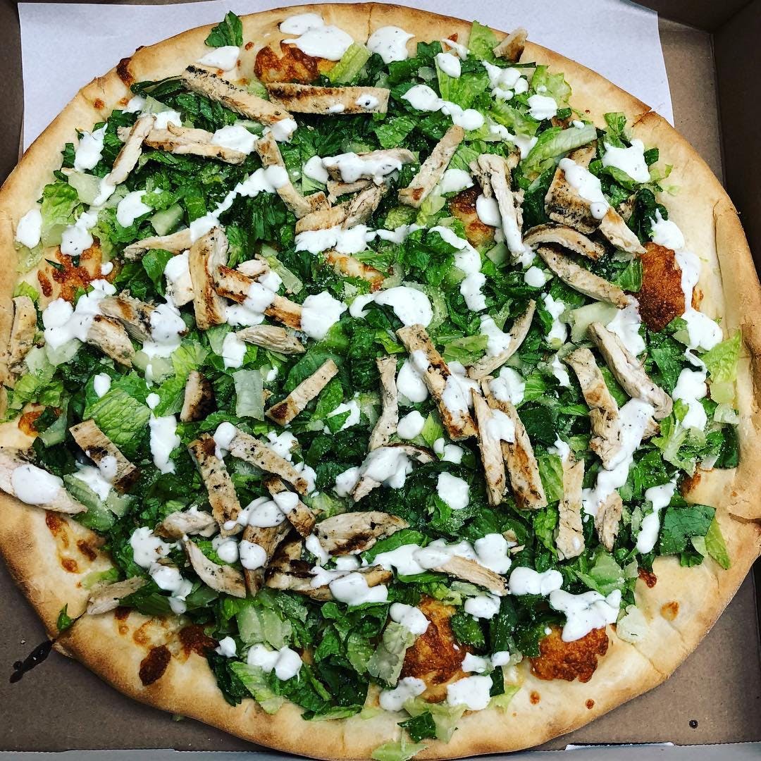 Order Chicken Bacon Ranch Pizza - Large 16" food online from That Amore Trattoria store, Toms River on bringmethat.com