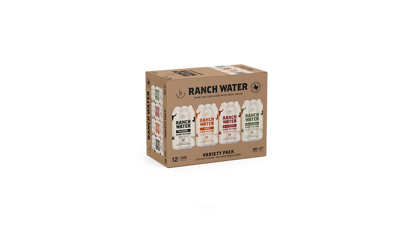 Order Lone River Ranch Water Variety 12-Pack 12x 12oz Cans food online from Ocean Liquor store, South Pasadena on bringmethat.com